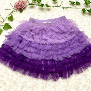 Children’s Place Girls tulle skirt purple Size 5